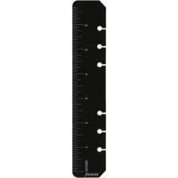 Réglette marque-page format Personal 171 x 95 mm Noir - FILOFAX