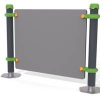 Panneau ludique - Hélicoptère - Husson