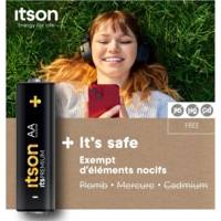 Pack de 4 Piles Alcalines LR6/AA 1,5V itsPREMIUM