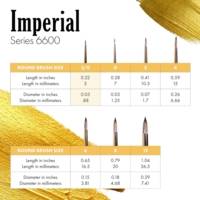Pinceau artiste IMPERIAL manche long rond 4