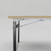 Table pliable Tambu 160x80cm chêne alba - intérieur - RestooTab