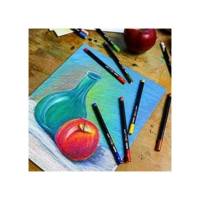 Bâtonnet de pastel kpa100 m marron