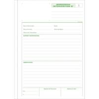 Manifolds Rapports d'intervention 29,7x21cm - 50 feuillets autocopiants - Blanc - EXACOMPTA