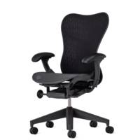 Fauteuil Mirra 2 dossier butterfly graphite Herman MILLER avec accoudoirs multi-positions