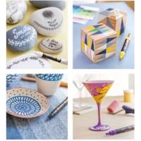 Malette de 20 marqueurs pointe conique (6 extra-fin +7 fin +7 moyens) assorties