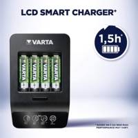 Chargeur LCD Smart Charger+ avec 4 Accus 2100 mAh AA