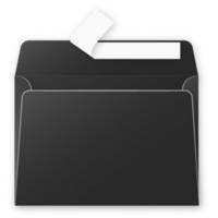 Pqt de 20 Enveloppe 120g 114x162 noir