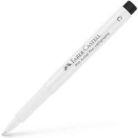 Feutre Pitt Artist Pen Calligraphie blanc - FABER-CASTELL