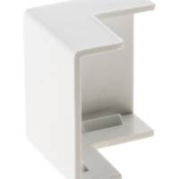 Raccord d'angle de mur extérieur blanc pour moulure 20x10mm - Gedimat - ZENITECH