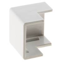 Raccord d'angle de mur extérieur blanc pour moulure 20x10mm - Gedimat - ZENITECH
