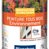 Peinture tous bois environnement satin ral 9016 blanc - Gedimat - BLANCHON