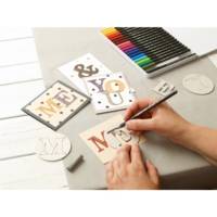 Feutre de Coloriage 1300 Gris Foncé Pointe Moyenne 2 mm - EDDING