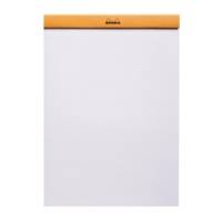 Bloc agrafé N°18 21x29,7 cm 80 feuillets uni 80g - Orange