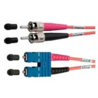 Câble à fibres optiques telegärtner, 2x ST-mâle SC-Duplex
