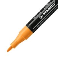 Marqueur pointe fine FREE acrylic T100 orange - STABILO