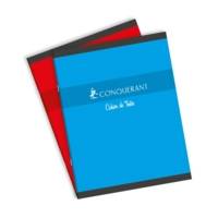 Cahier de Textes 17x22cm 124 pages 70g Grands Carreaux Coloris aléatoires