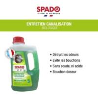 Flacon 1 l Entretien Canalisations Biologique Pomme - SPADO