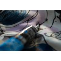 Tube 20ml SETACOLOR effet Brod'Perle NOIR