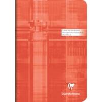 Carnet vocabulaire 14,8x21 64p ligné + marge centrale Coloris Aléatoire