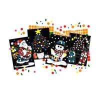 Atelier gommettes - Noël - 462 gommettes