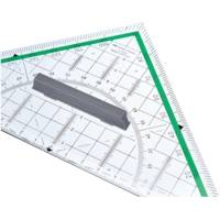 Equerre rapporteur BK 1 avec poignée Hypothénuse 20 cm