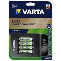 Chargeur LCD Smart Charger+ avec 4 Accus 2100 mAh AA