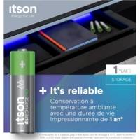 Boîte de 8 piles rechargeables AA Pro NiMH prêtes à l'emploi, 2500 mAh