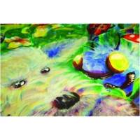 Boîte 50 Pastels à l'huile PHN 60mm Diam 8mm 38+6 Fluos et 6 Métalliques