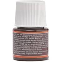 Flacon 45 ml peinture CERAMIC faïence et multi support Brun rouge
