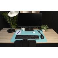 Sous-main feutrine Teksto 50x65cm - Vert d'eau - EXACOMPTA