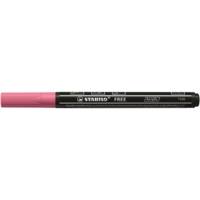 Marqueur pointe fine FREE acrylic T100 rose - STABILO