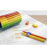 Coffret de 60 Stylos feutre CONNECTOR PEN couleurs assorties - FABER-CASTELL