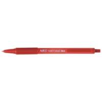 Stylo à bille rétractable Soft Feel Clic grip pointe moyenne rouge