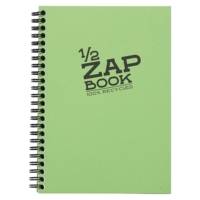 1/2 Zap Book spiralé 80 Feuilles 14,8x21 80g coloris aléatoire