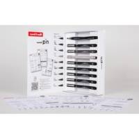 Coffret édition Manga (8 feutres Uni Pin + 1 Shalaku S)