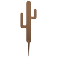 Accessoire décoratif CACTUS - 23 x 78 x 13,5 cm - Gedimat