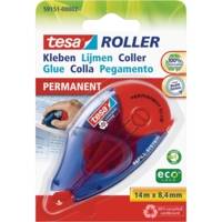 Roller rechargeable colle permanente 8,4 mm EcoLogo 14m x 8,4mm