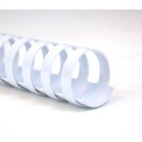 Lot de 50 CombBind Peignes de reliure blanc 51 mm