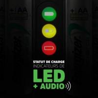 Chargeur universel Pro-charger avec 4 piles AA 2000mAh inclus