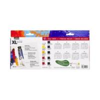 Huile Studio XL Set 10 x 20 ml + 1 pinceau - PÉBÉO
