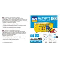 Chargeur de batterie WATTMATIC 100 - 6/12V - Gedimat - GYS