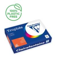 Ramette Papier FSC A4 80g 500 Feuilles Orange Vif