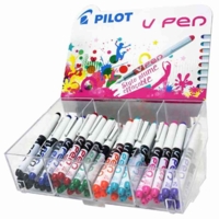 présentoir de 72 Stylo plume V-Pen, non rechargeable Couleur assortie