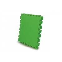 Tapis puzzle vert 50x50cm - 4 pièces