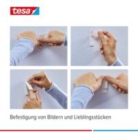 Pack 2 Clous Adhésif Powerstrips 6 Languettes pour papier peint et plâtre 1 Kg