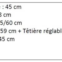Fauteuil KUBE réglable avec assise – ArtProg