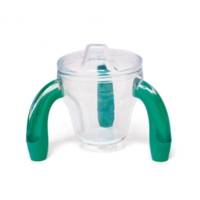 Tasse tripode antidérapante avec couvercle pour enfant