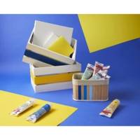 Tube 120ml Peinture Acrylique Décocrème Mat BLEU ACIER