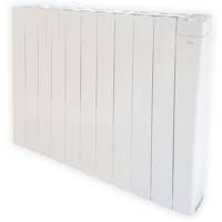 Radiateur électrique connecté à inertie sèche granite AVISO blanc - Gedimat - MARINIERE ENERGIE