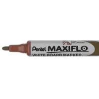 Marqueur tableaux blancs MAXIFLO, Pointe conique, 4,0 mm, Marron - PENTEL